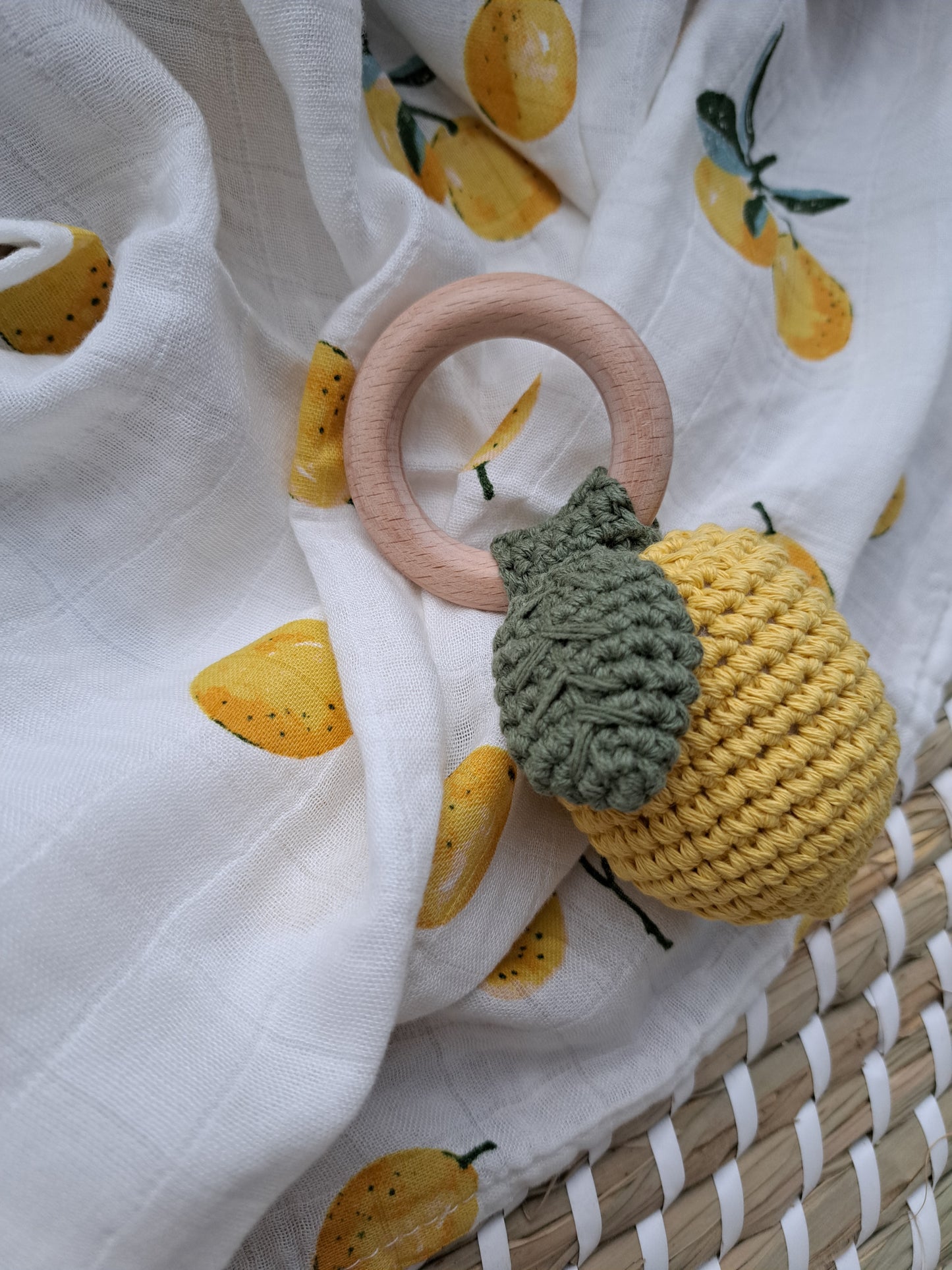 Lemon Teether Rattle