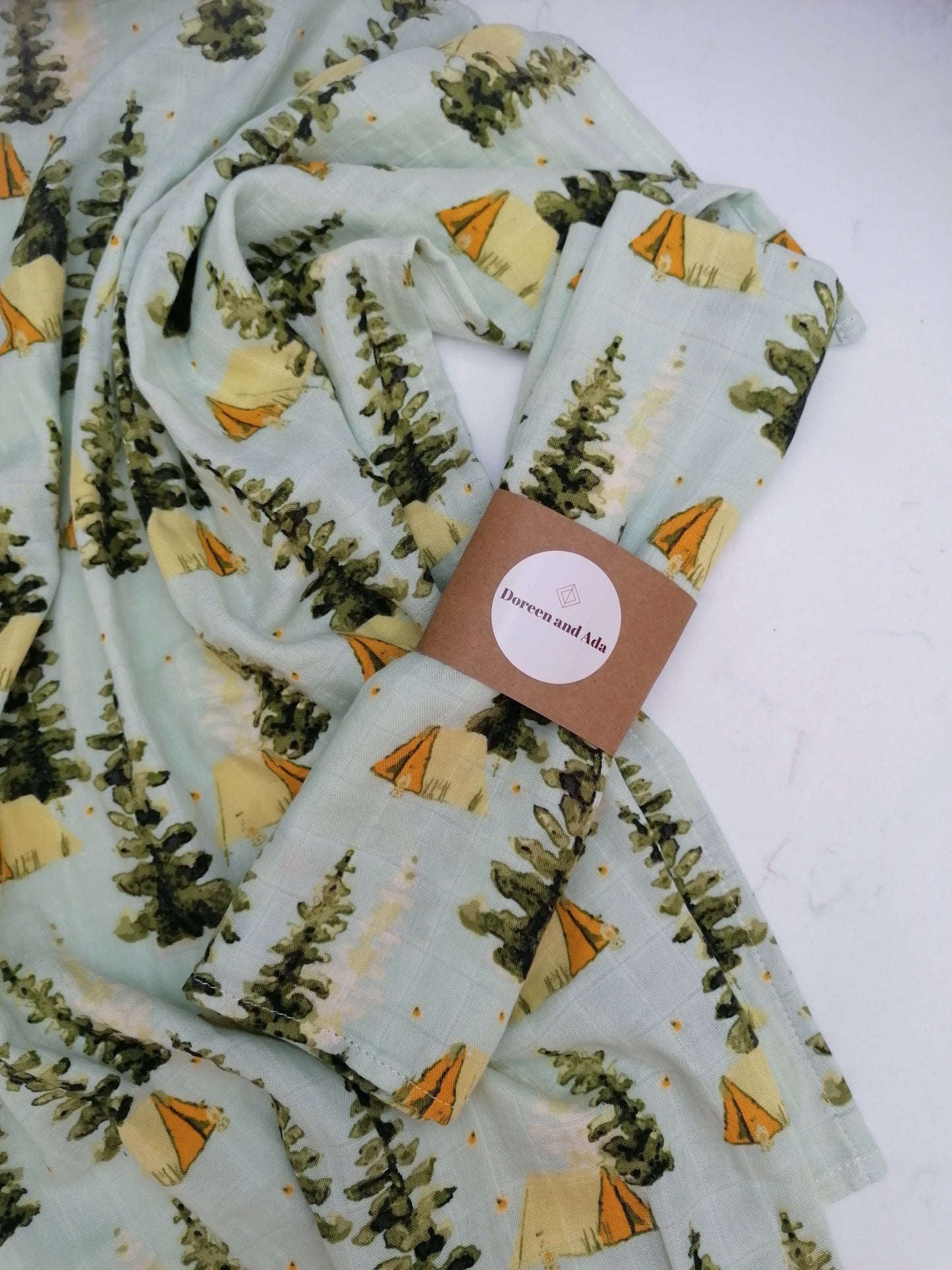 Lets go Camping! Muslin Square