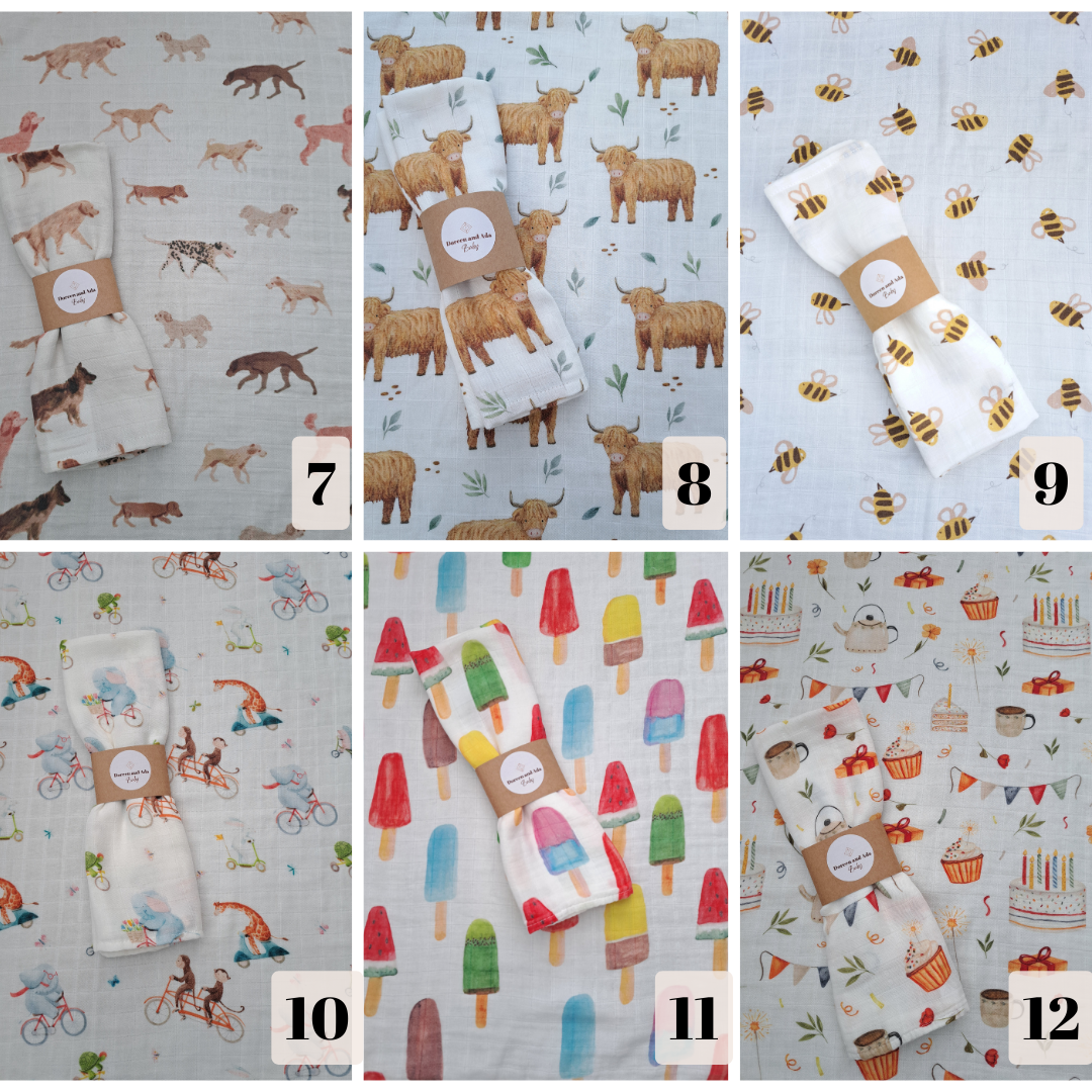 5 Muslin Bundle - Pick your own!