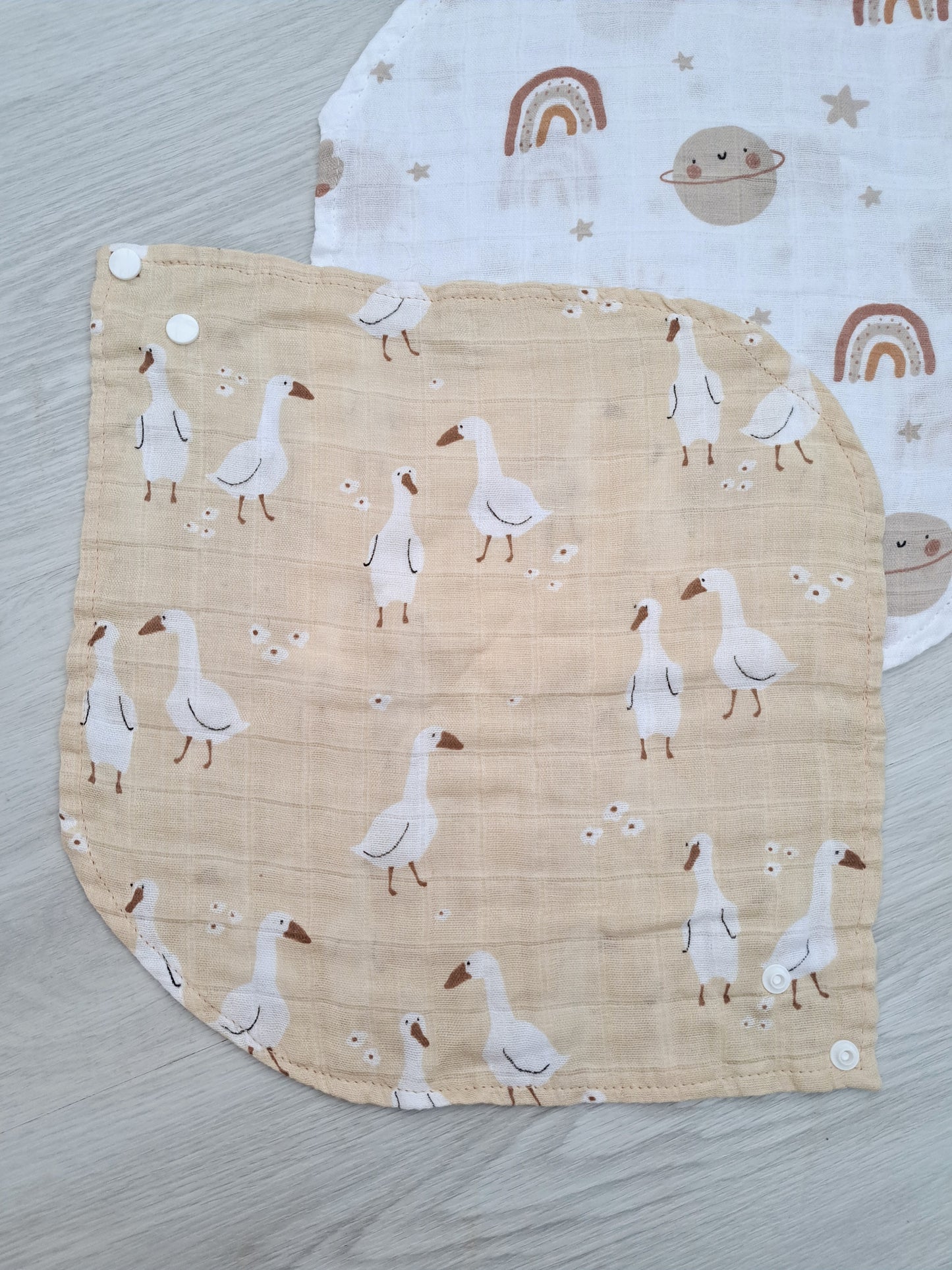 Muslin Bandana Style Dribble Bibs