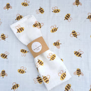 Matching muslin design in another size