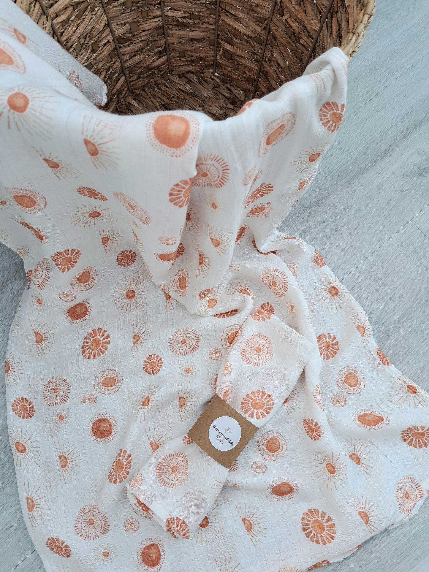 Sunshine Muslin Square or Swaddle