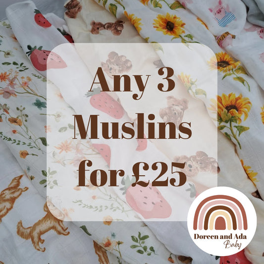 3 Muslin Bundle - Pick your own!