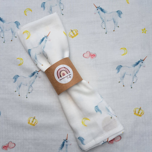 Believe in Magic Muslin Square by Doreen & Ada
