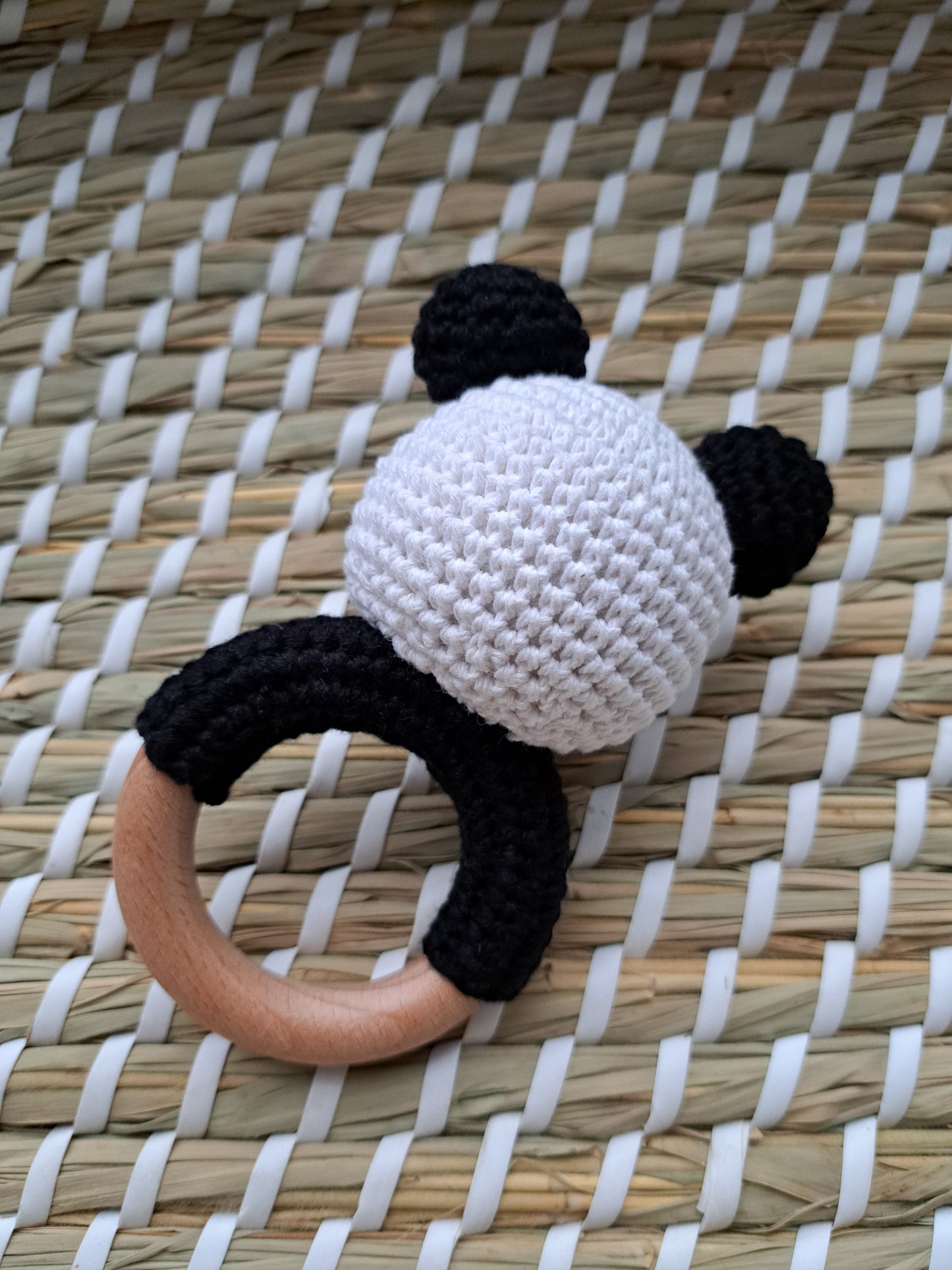 Panda Teether Rattle