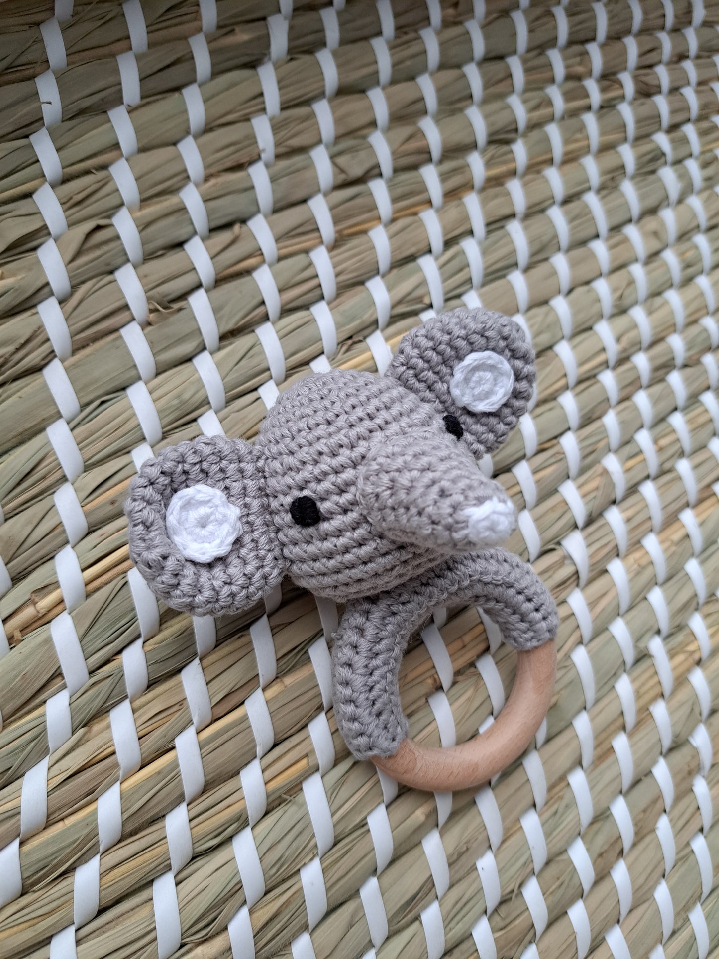 Elephant Teether Rattle