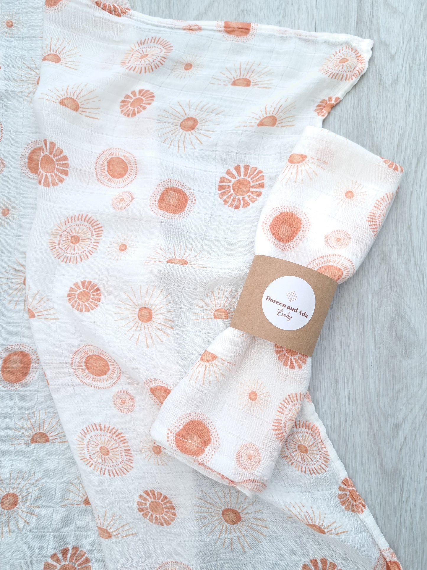 Sunshine Muslin Square or Swaddle