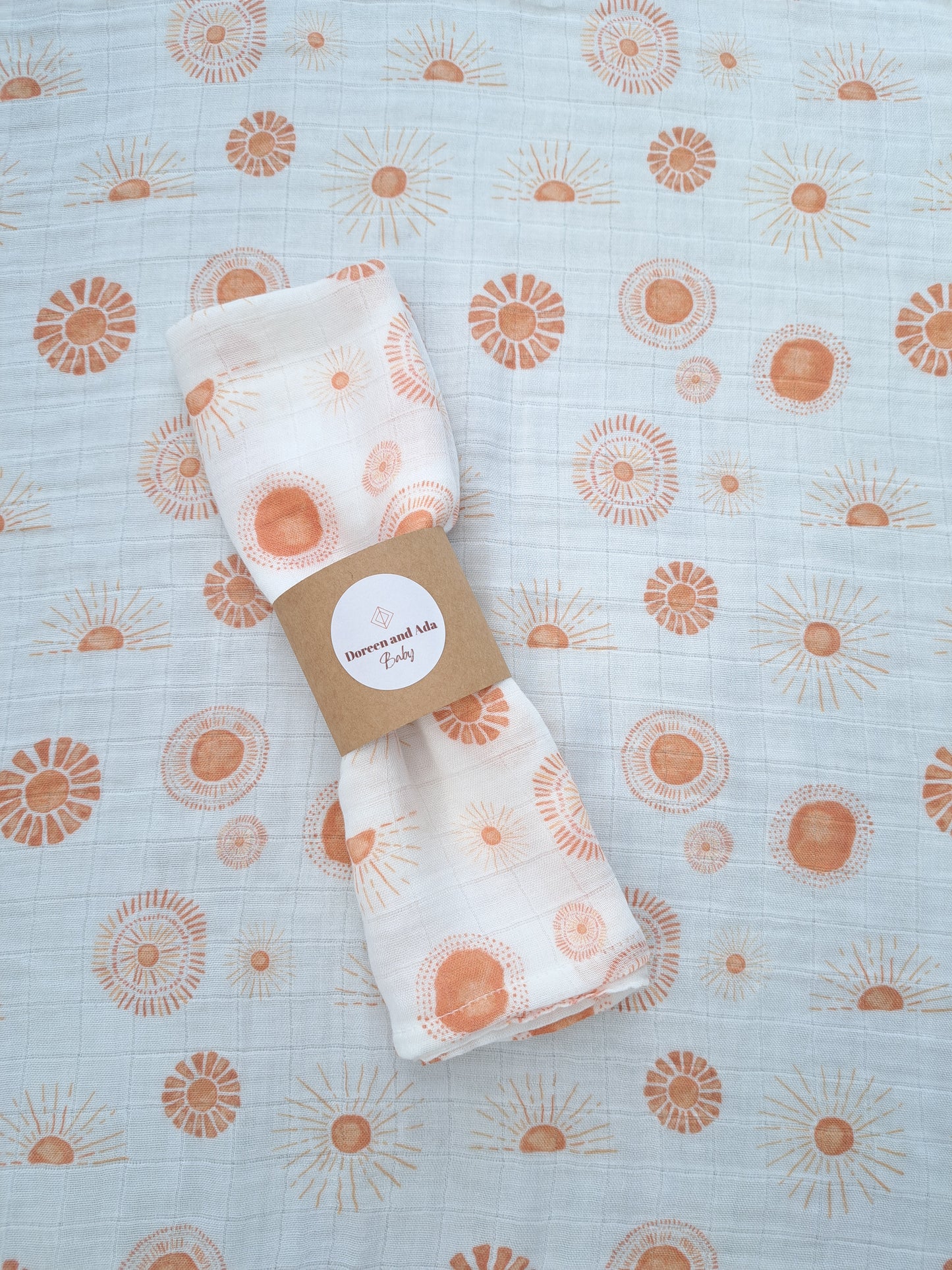 Sunshine Muslin Square or Swaddle