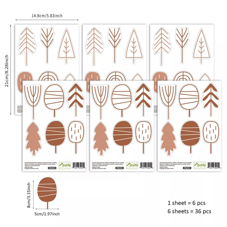 Tree Decals Stickers for Nursery