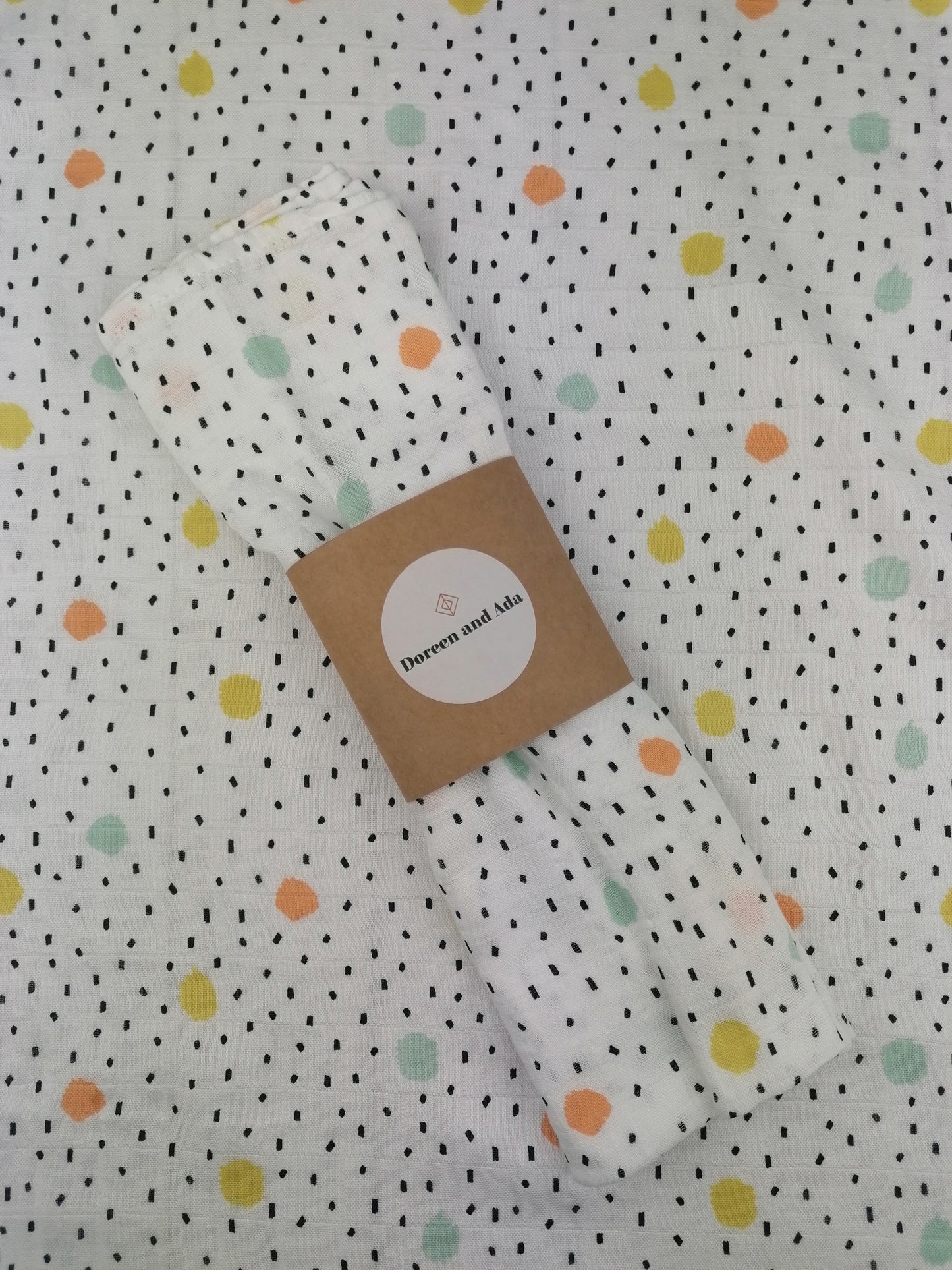 Dotty Muslin Square