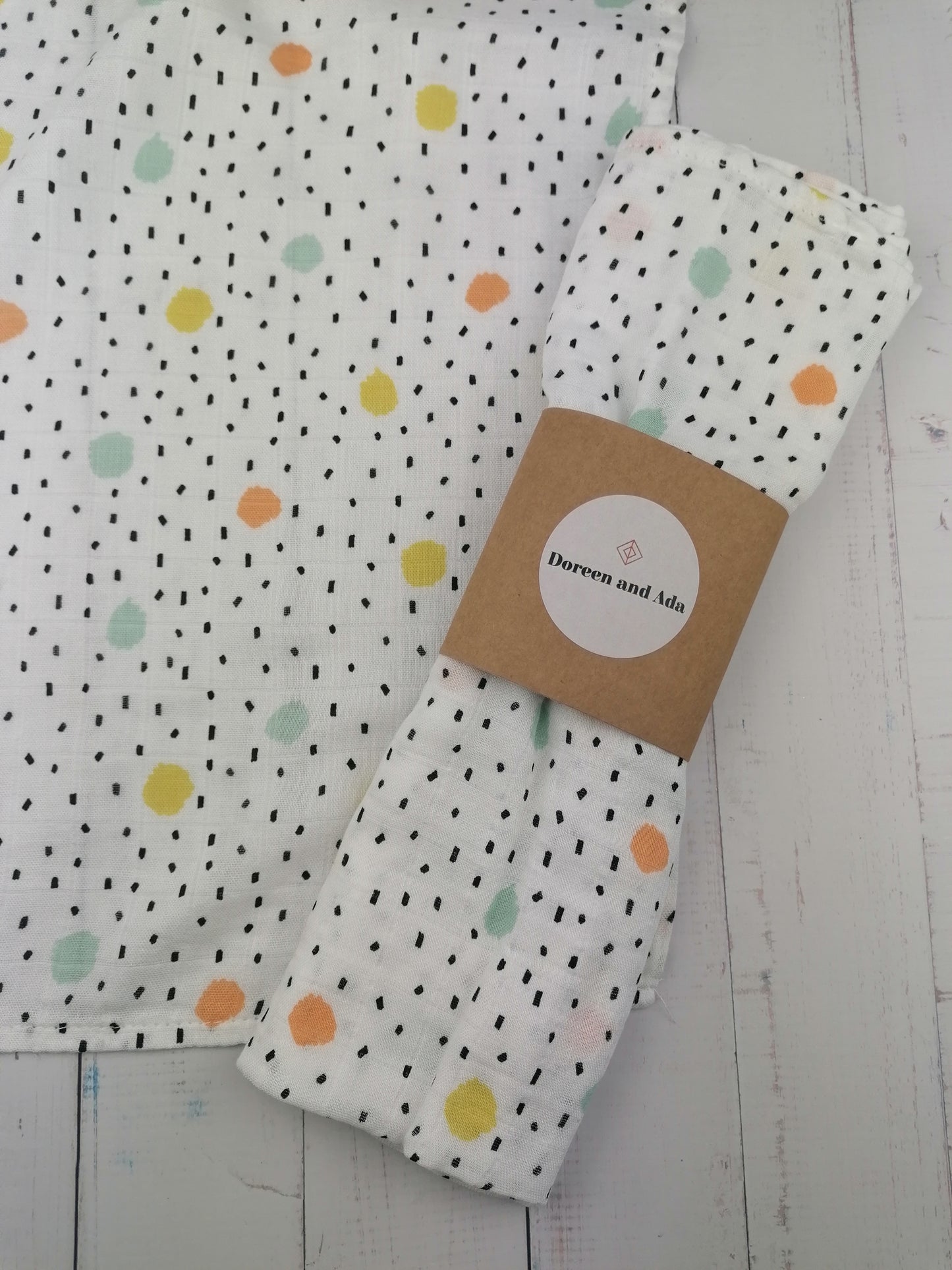 Dotty Muslin Square