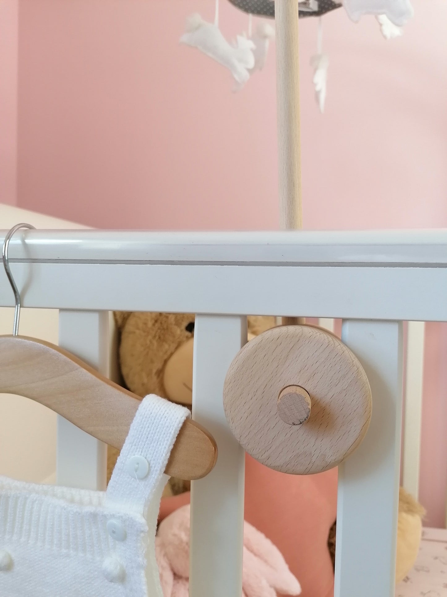 Wooden Cot Baby Mobile Arm Bracket