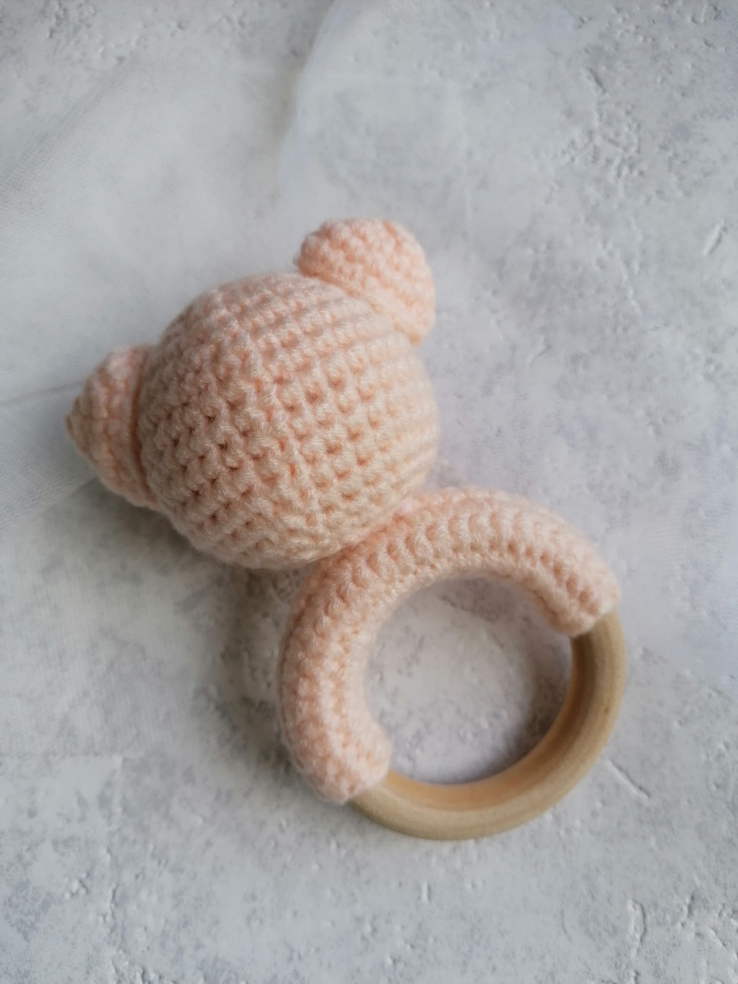 Pig Teether Rattle