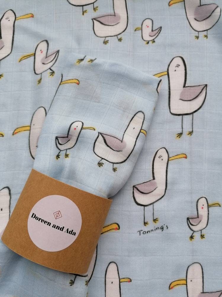 Seagull Muslin Square