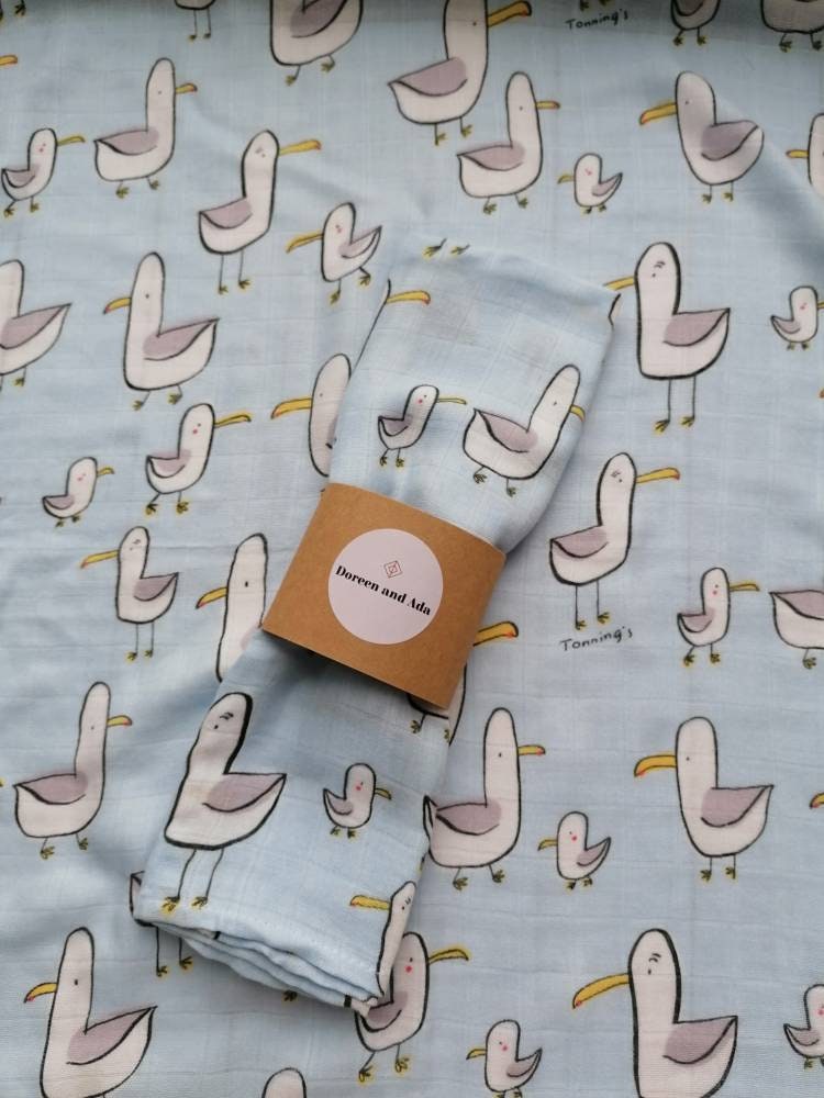 Seagull Muslin Square