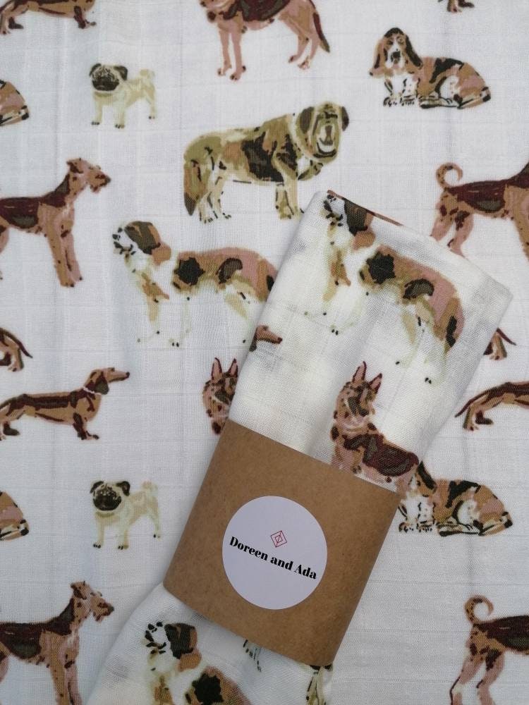 Dachshund Dog Muslin Square